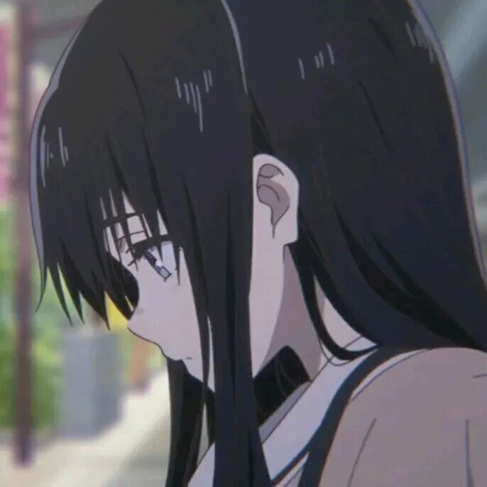 动漫头像  动漫女 动漫女头  动漫头像女 孤独感 孤独感头像