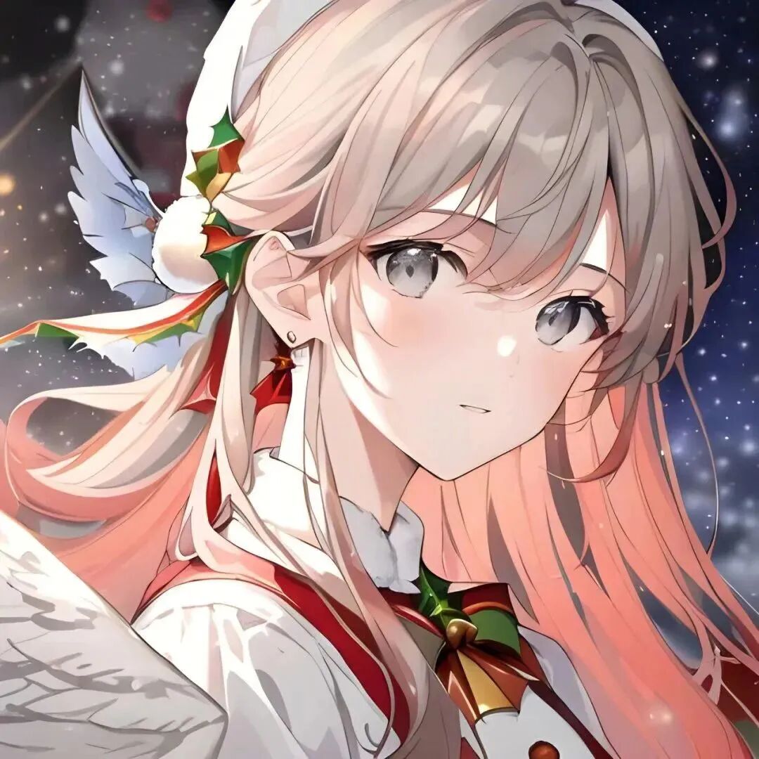 动漫头像  动漫女 动漫女头  动漫头像女 圣诞 圣诞头像 圣诞动漫 圣诞动漫头像
