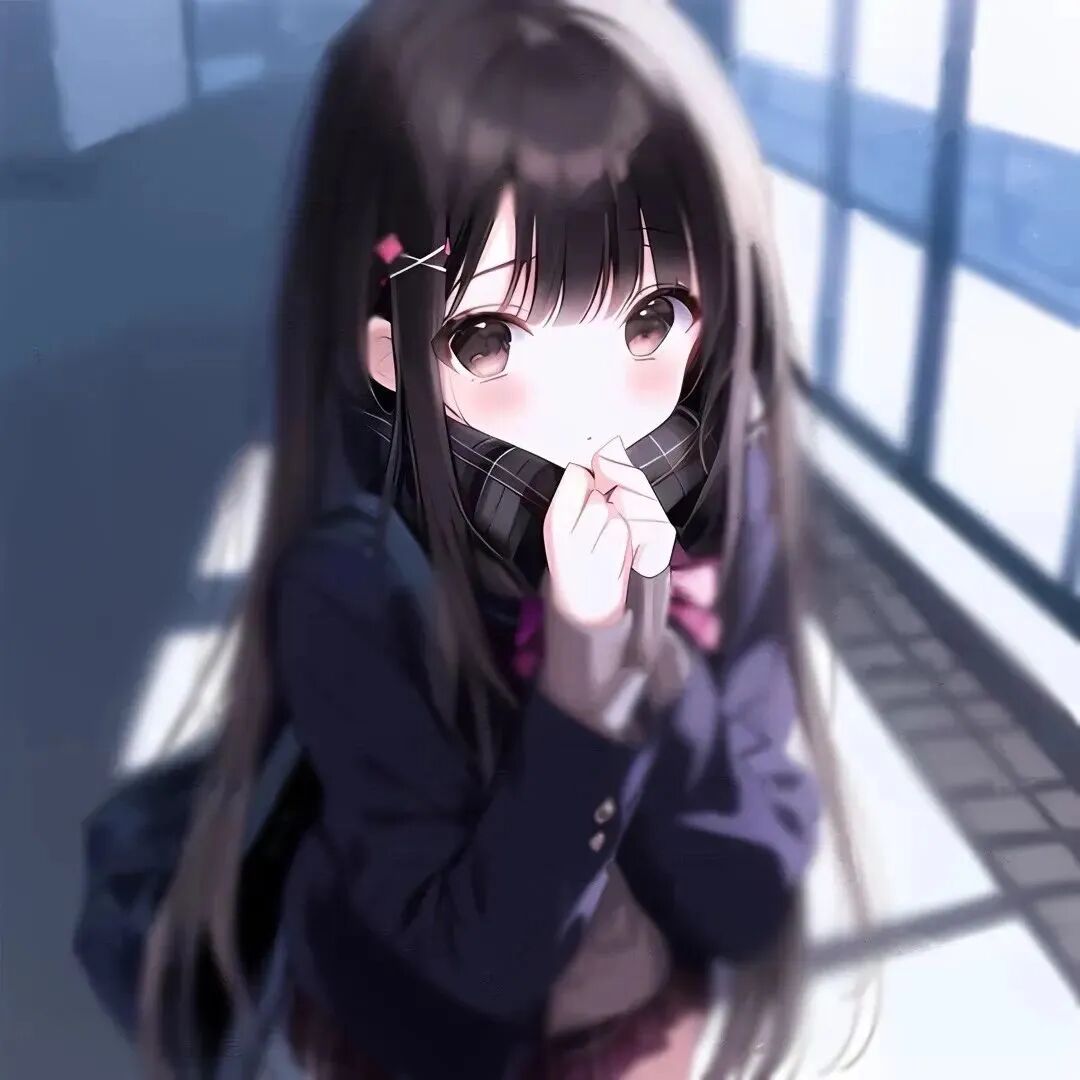 学院风动漫头像女