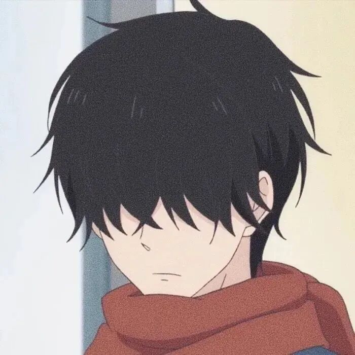 孤独感动漫头像男