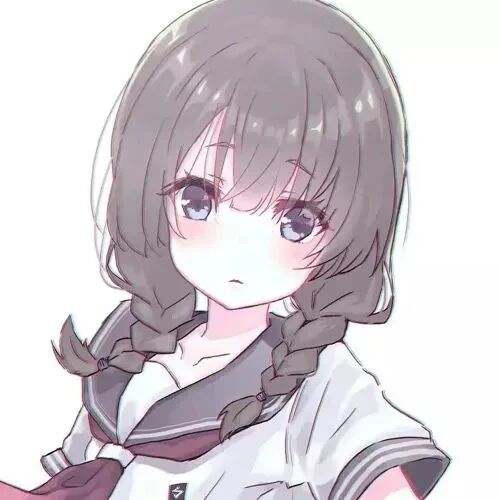 呆萌动漫头像女