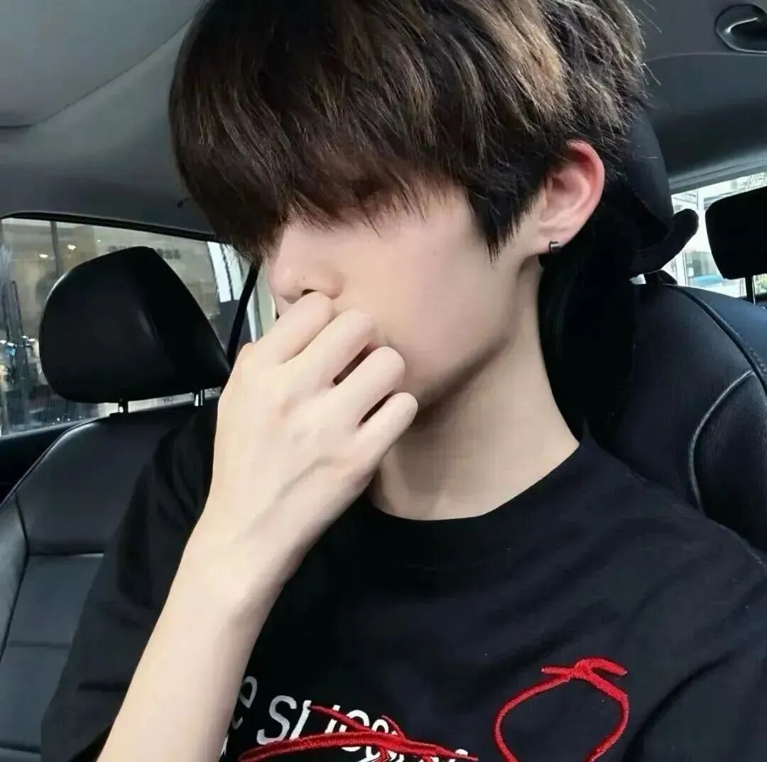 车内个性侧脸男生头像