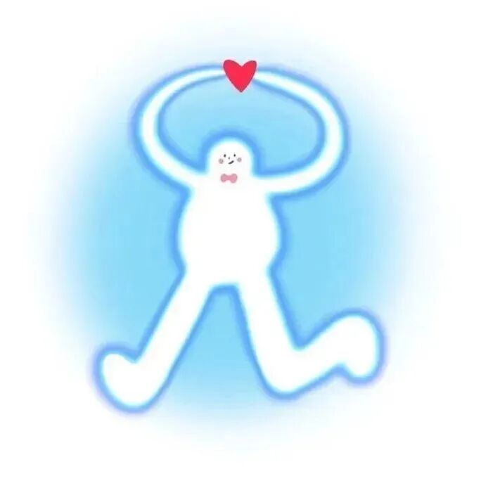 可爱白底卡通头像