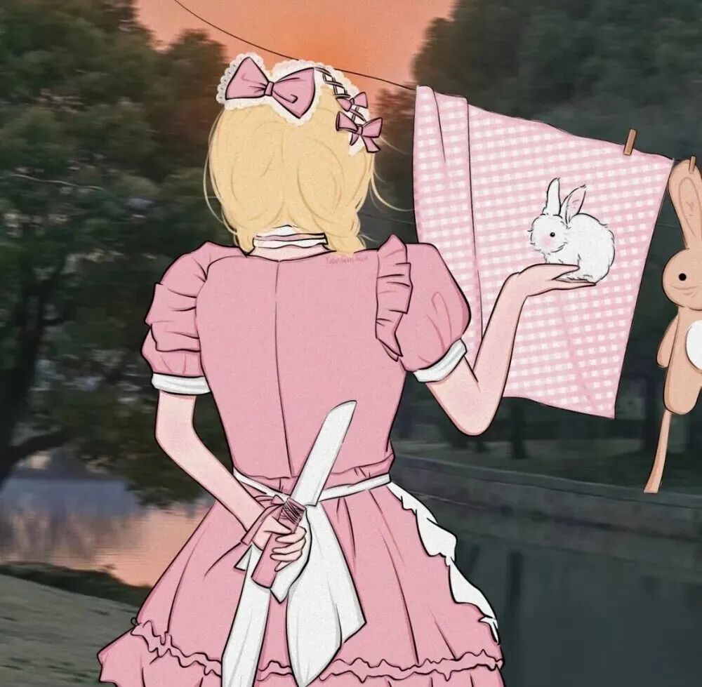 duixiangtuzilaopo对象不是人兔子二人闺蜜头像动漫闺蜜头像