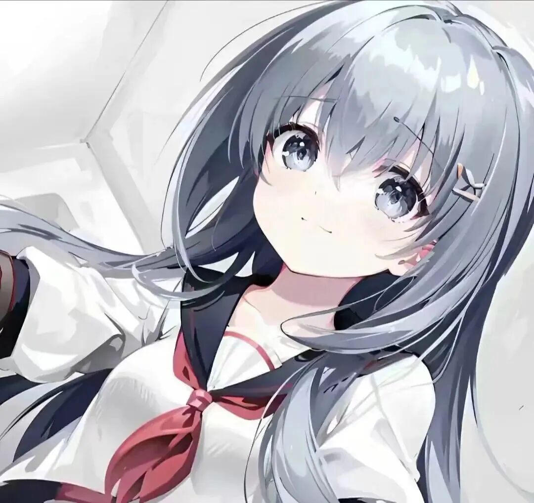 学院风动漫头像女