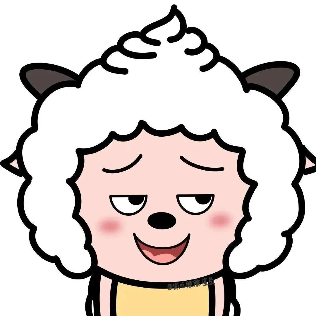 可爱懒羊羊卡通头像
