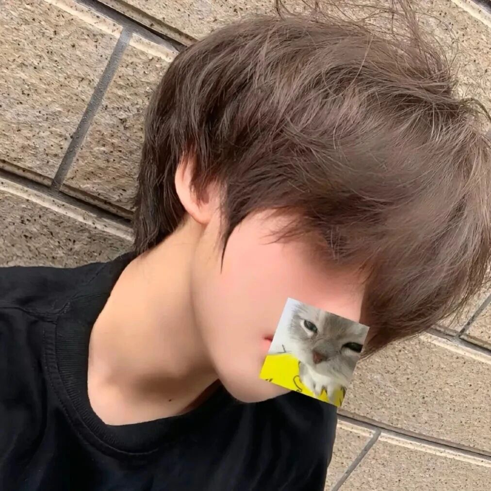 个性侧脸男生头像