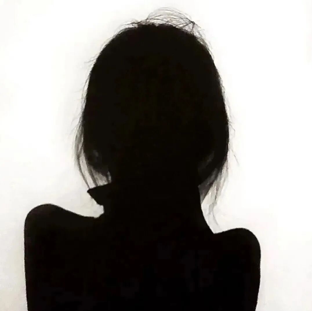 权威影子不露脸女生头像