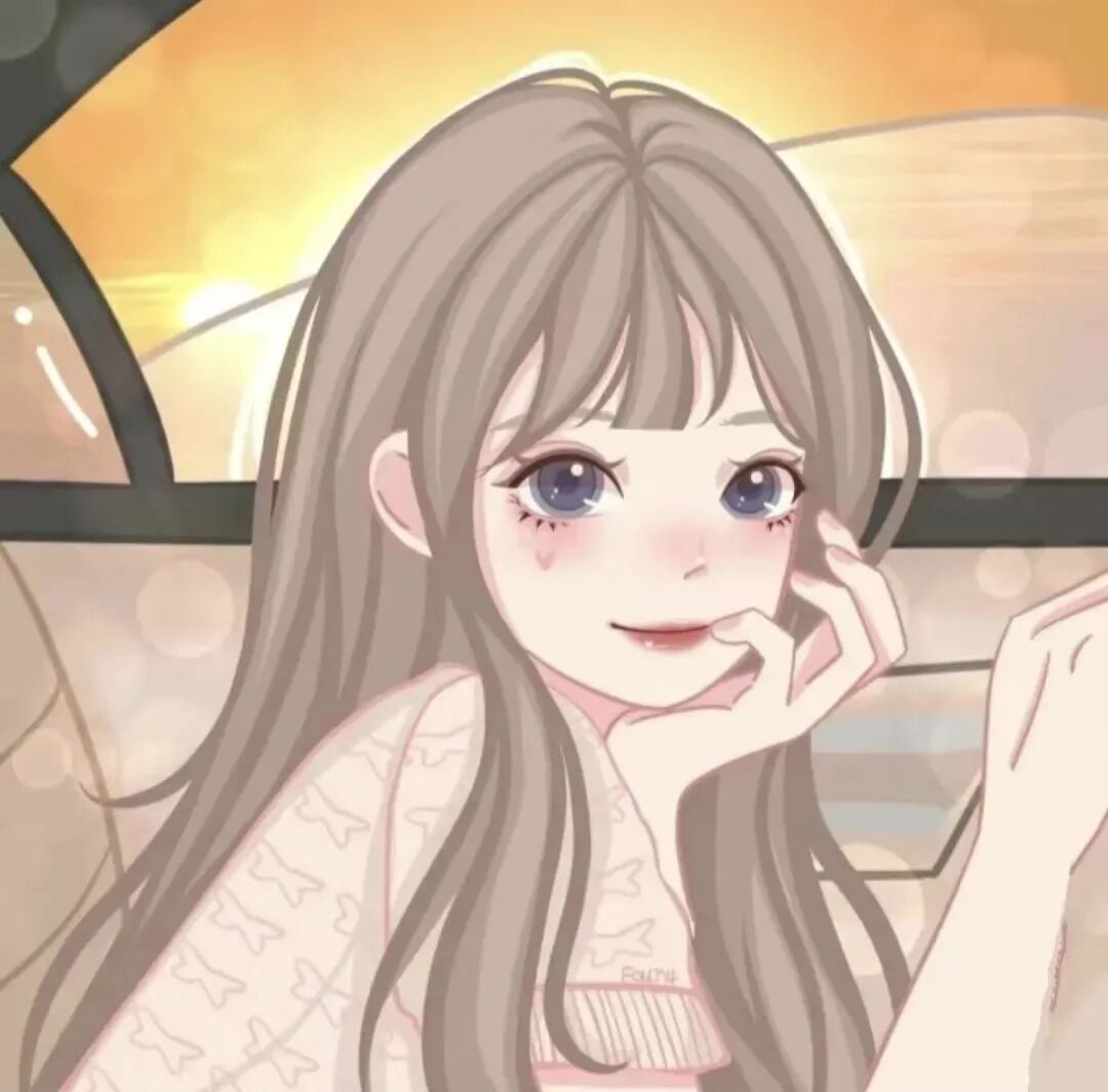 手绘动漫头像女