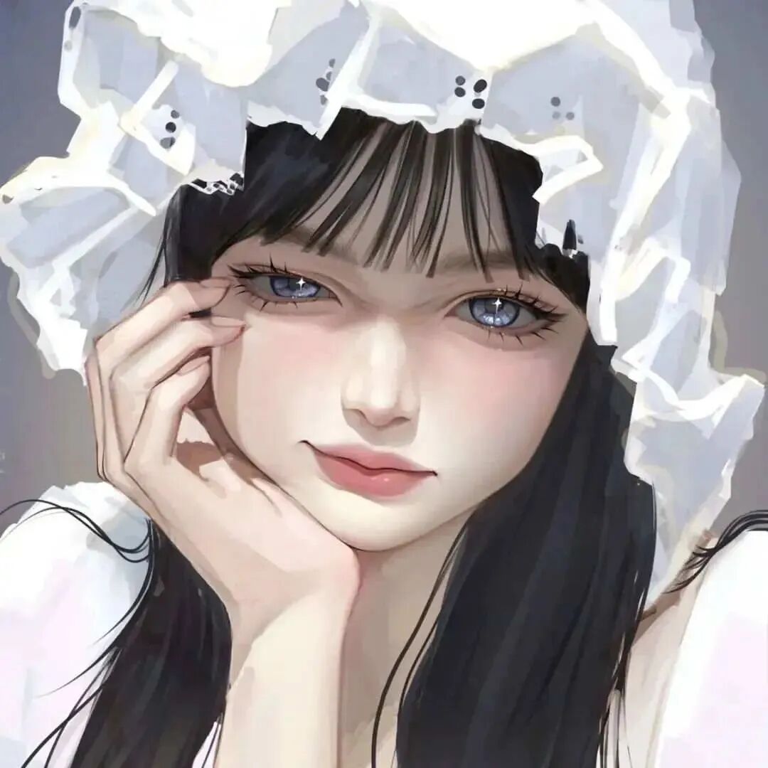 手绘动漫头像女