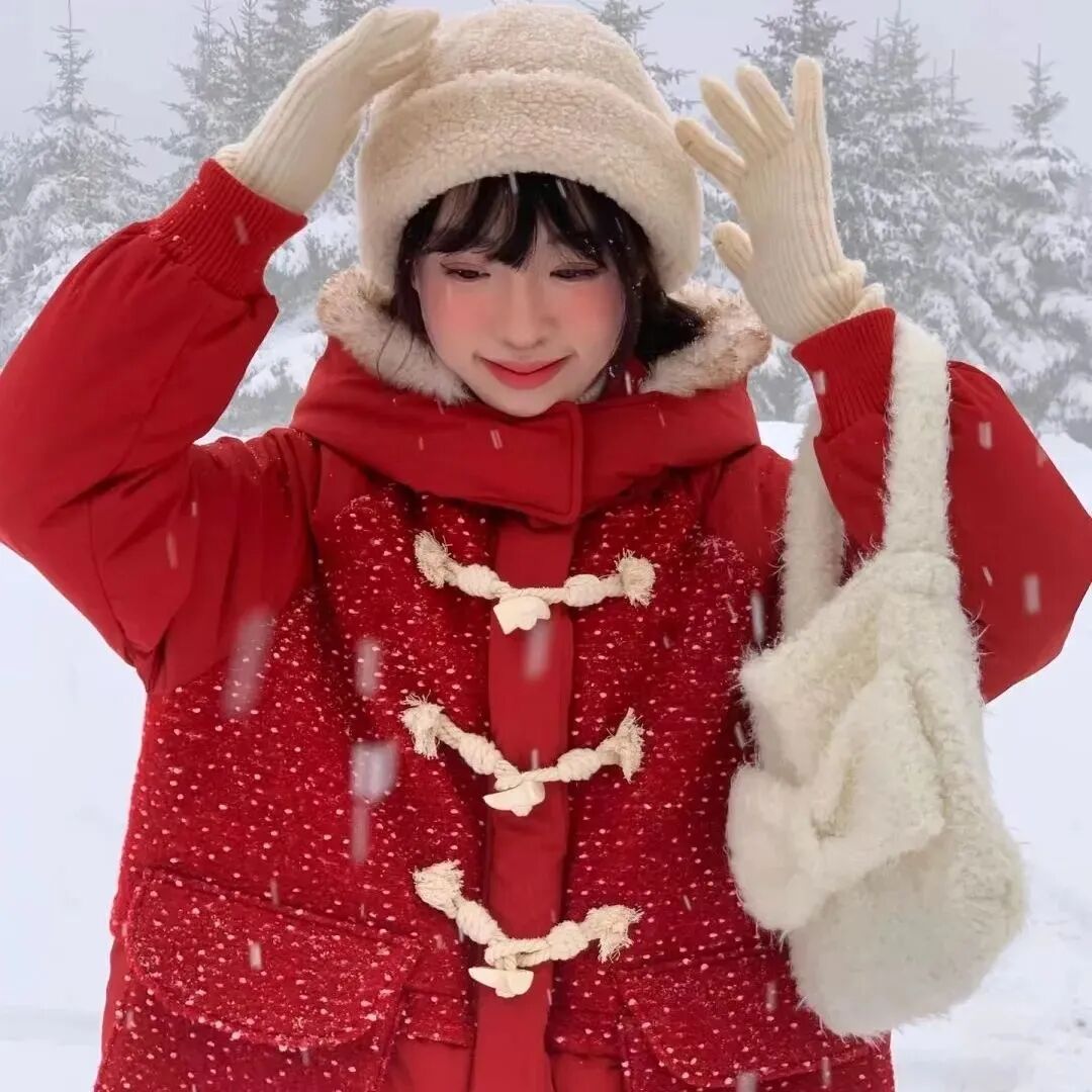 女生 女生头像 女头 冬天头像 可爱女生 可爱女生头像