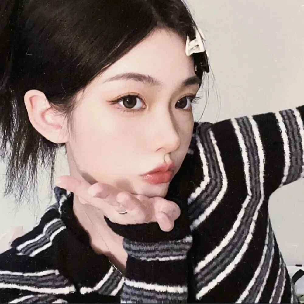 女生 女生头像 女头  侧脸 侧脸头像