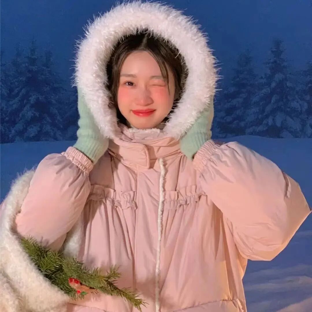 女生 女生头像 女头 冬天头像 可爱女生 可爱女生头像