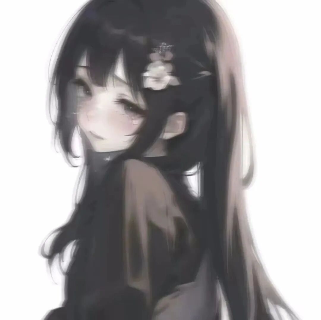朦胧感动漫头像女