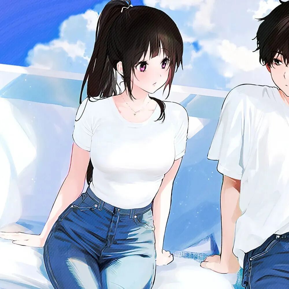 bguolianren冰菓动漫情侣头像