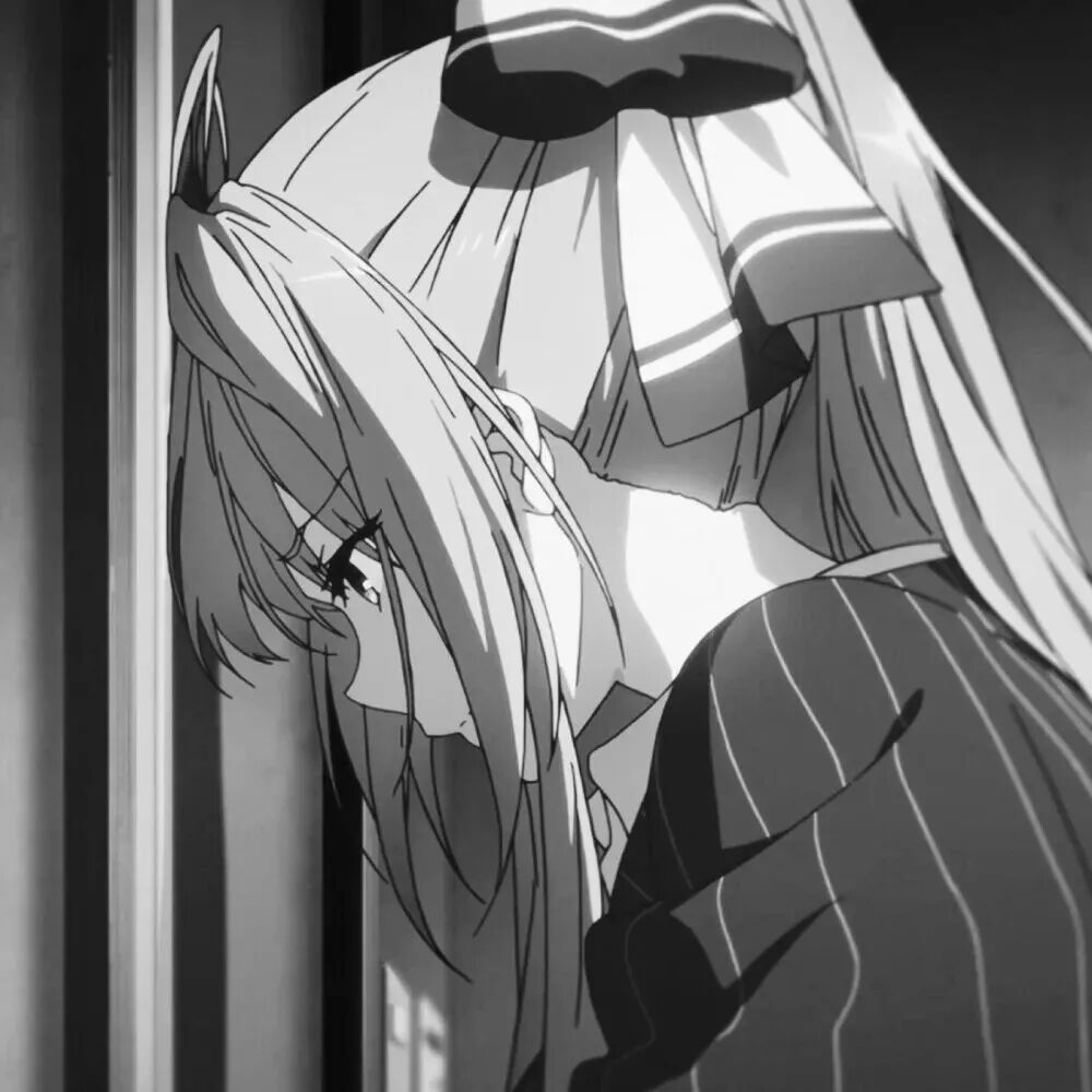 动漫头像  动漫女 动漫女头  动漫头像女 黑白动漫 黑白动漫头像 伤感 伤感头像 丧头像  