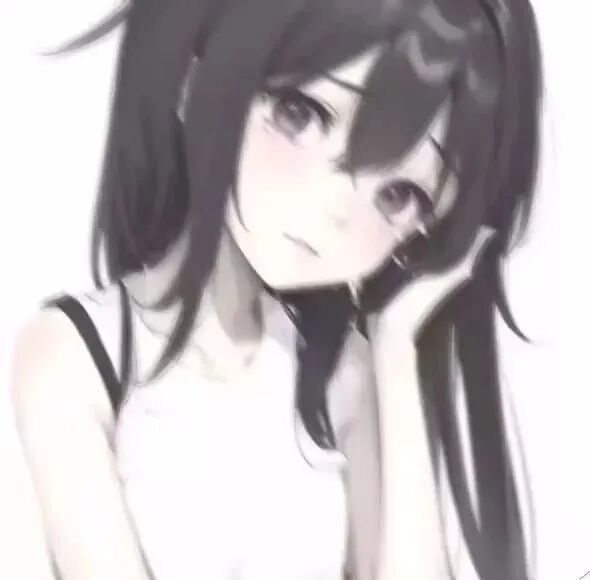 朦胧感动漫头像女