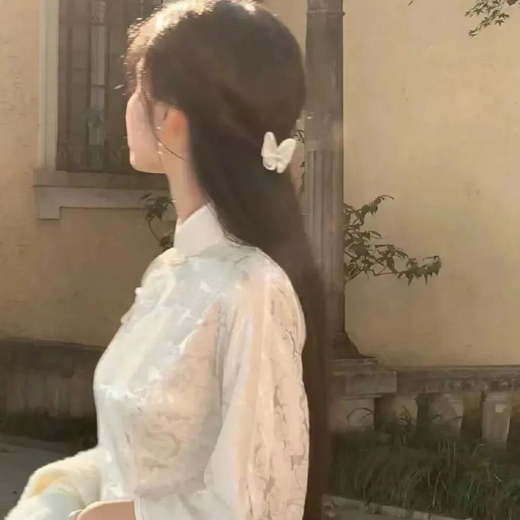 气质不露脸女生头像