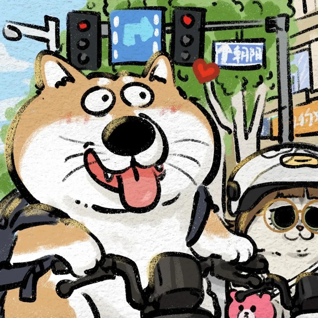 sdgaouaipozdfgaihe沙雕搞怪狗狗卡通情侣头像