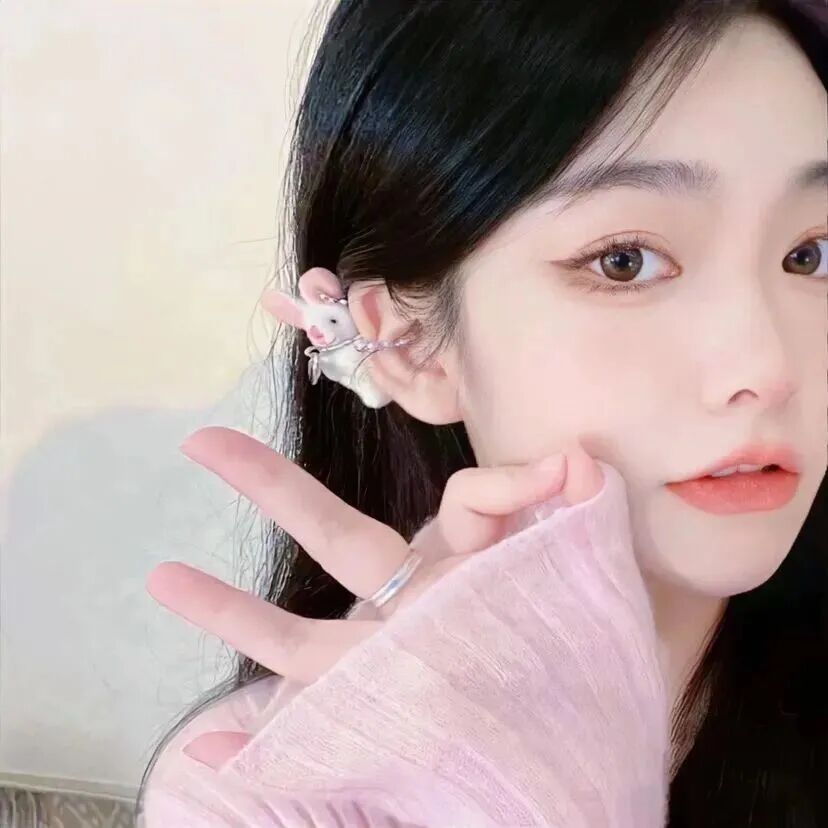 粉色系小众女生头像