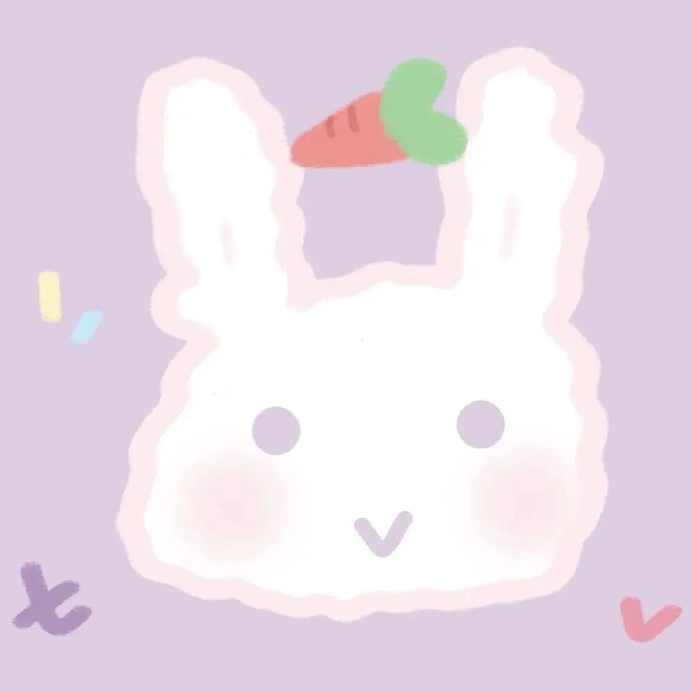 nxiaodongwuchahuchicha可爱小动物插画情侣头像