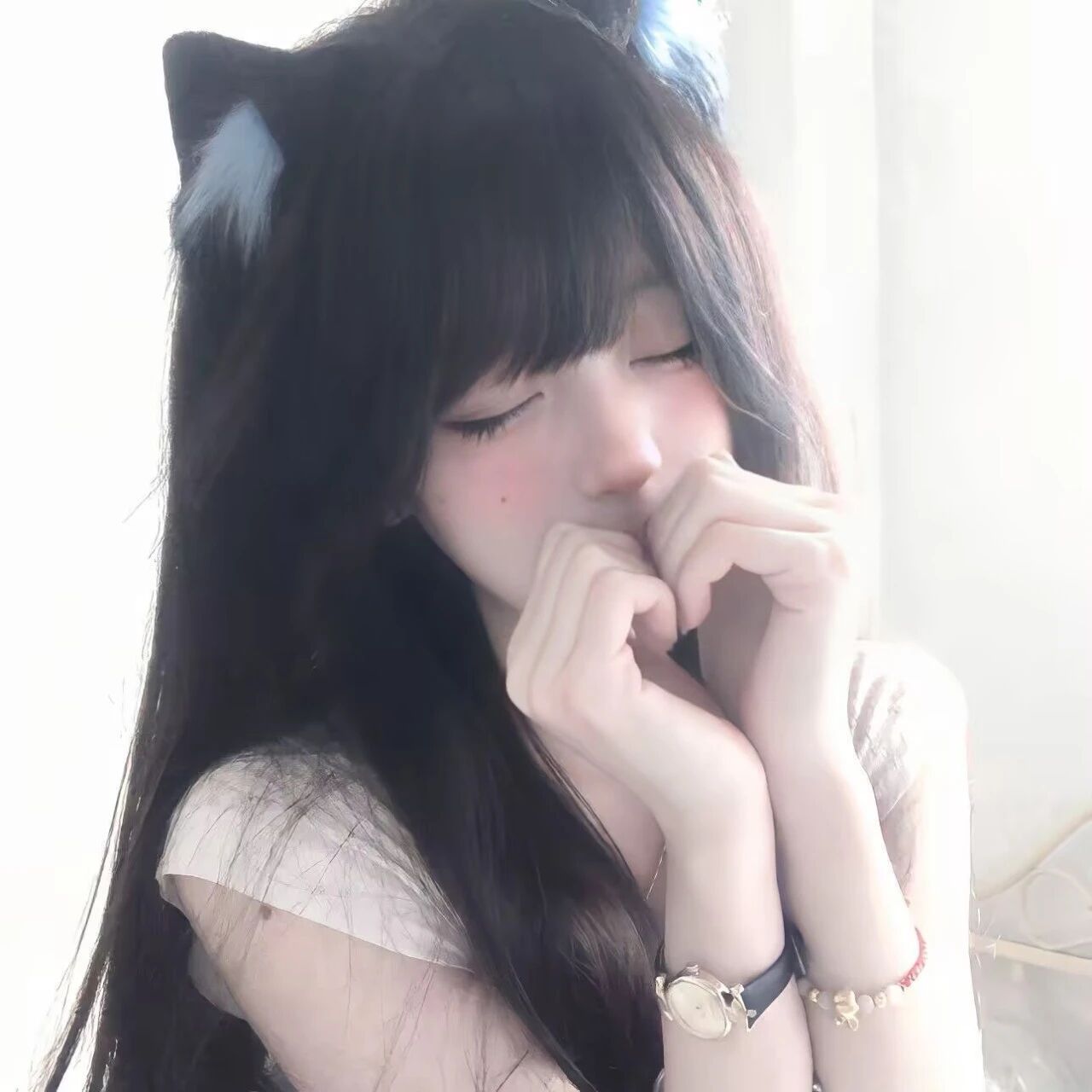 纯欲女生头像