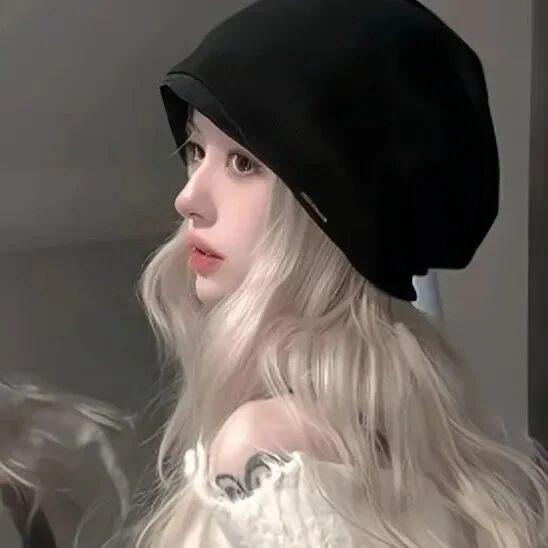 小众侧脸女生头像