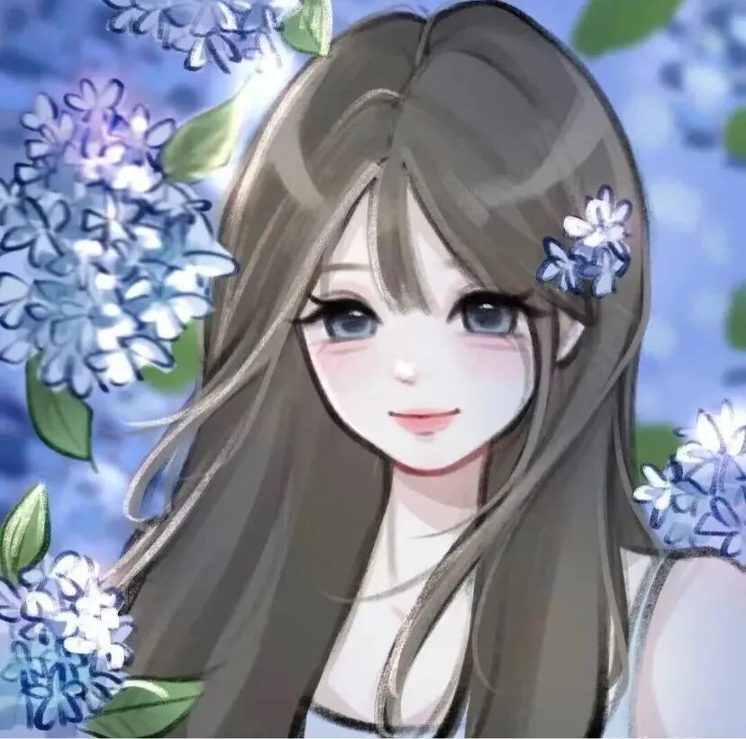 甜妹手绘动漫头像女