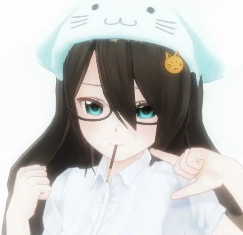 古早感动漫头像女