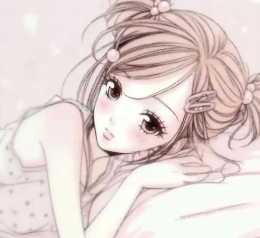 古早感动漫头像女