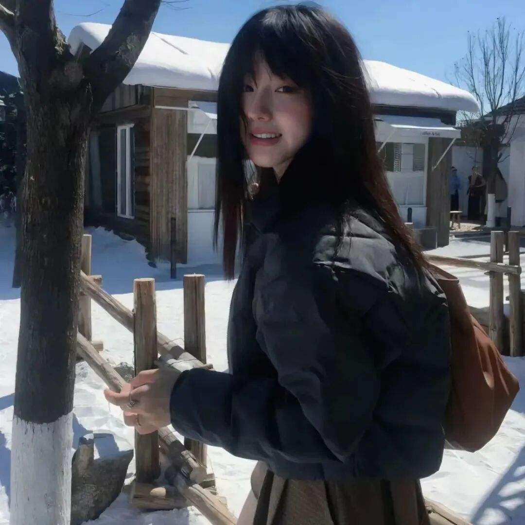 冬天气质女生头像