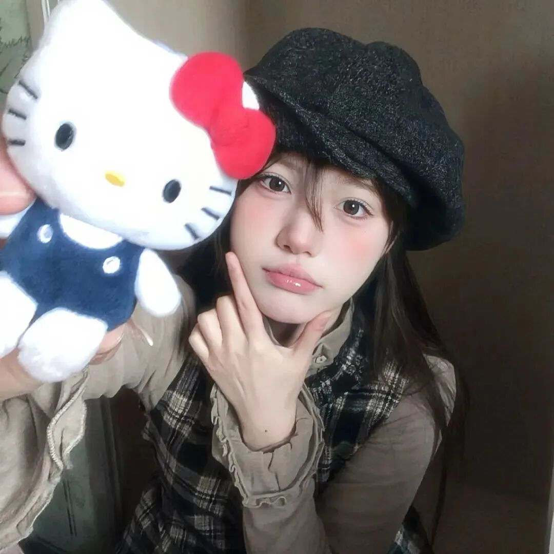 kt猫甜妹女生头像