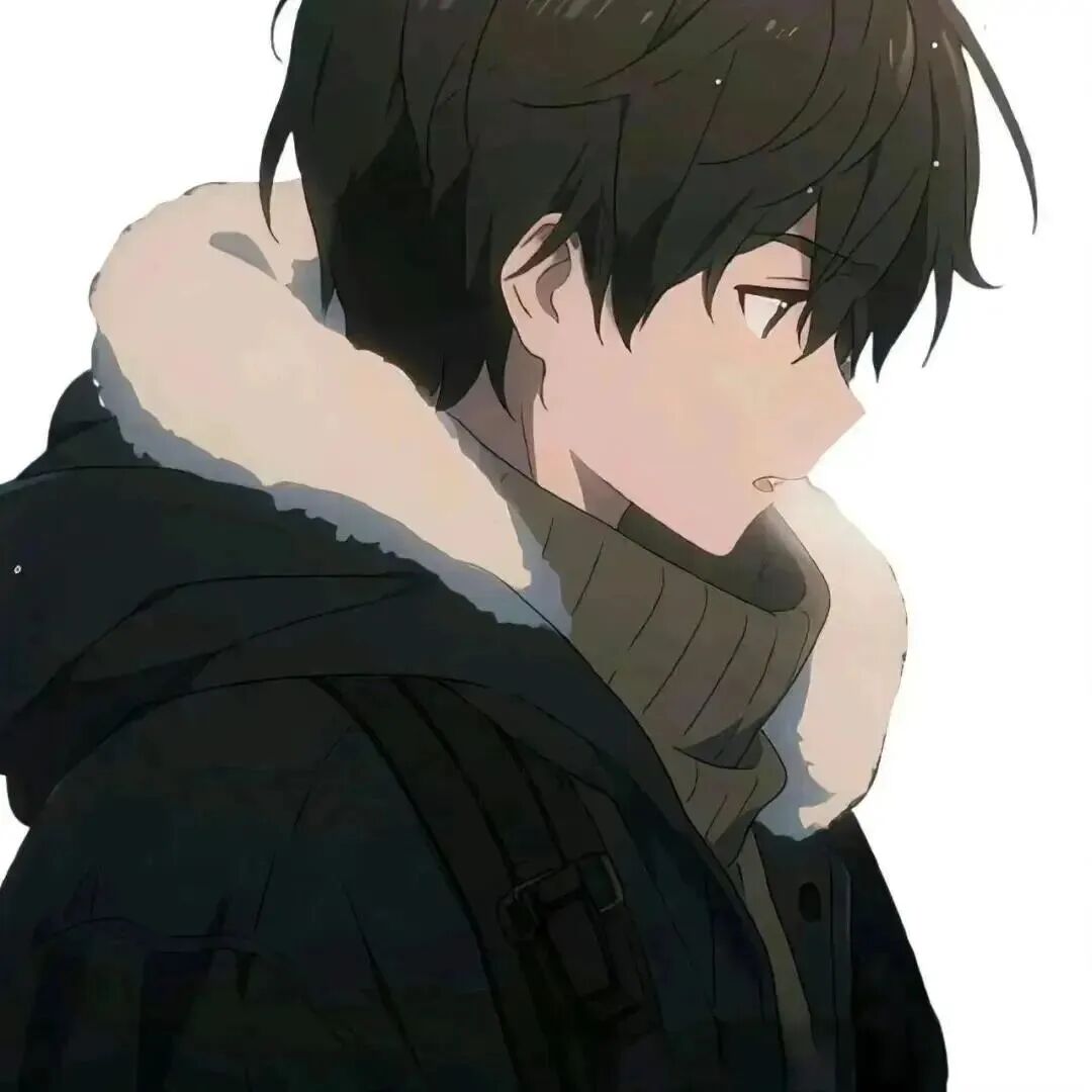 donghanlengdatui冬天动漫情侣头像