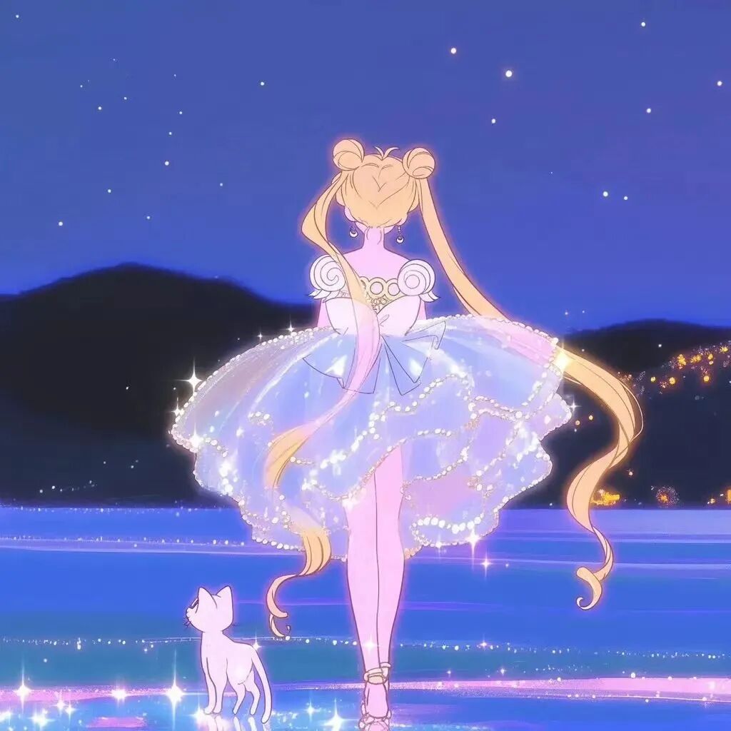 唯美美少女战士动漫头像女
