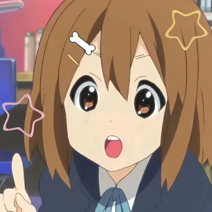 学院风轻音少女动漫头像女