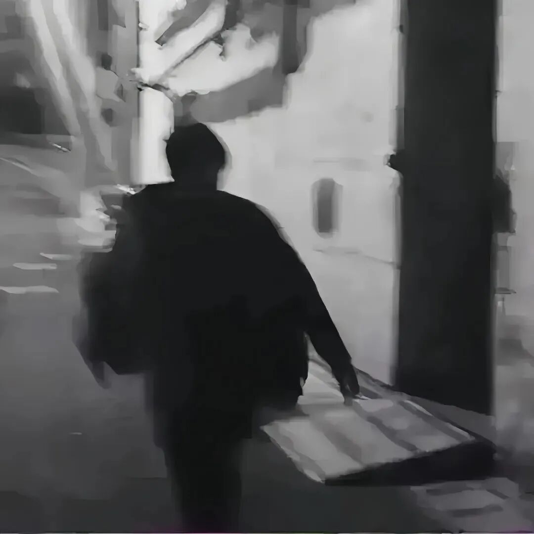 黑白不露脸男生头像