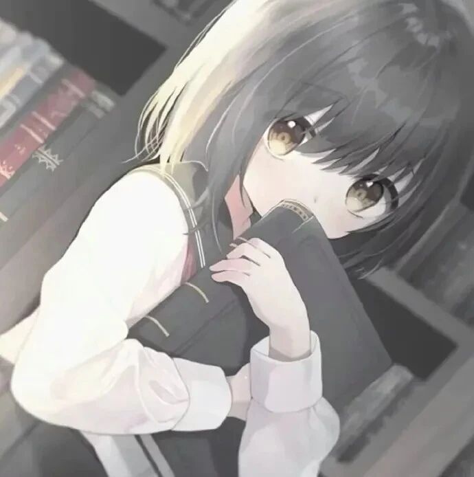 学院风动漫头像女