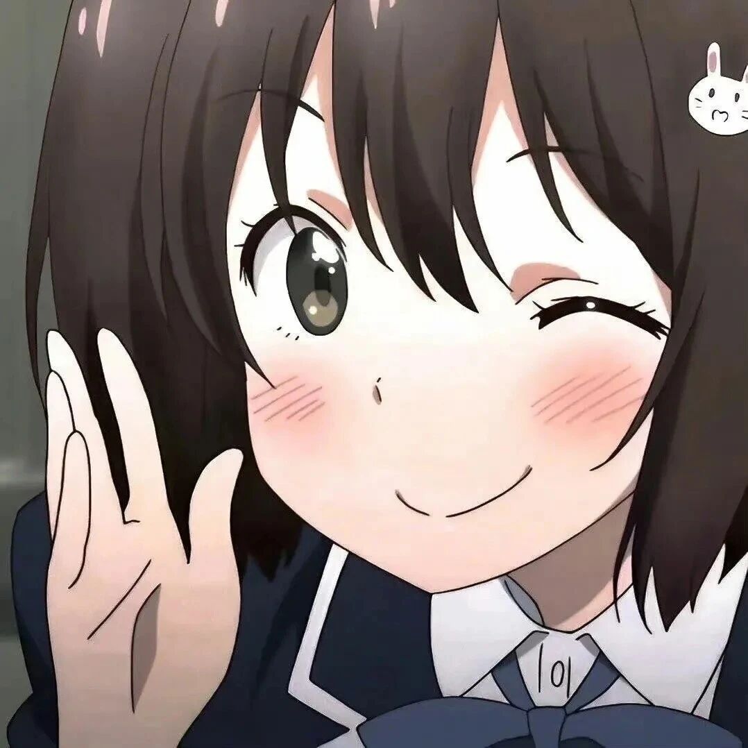 学院风甜妹动漫头像女