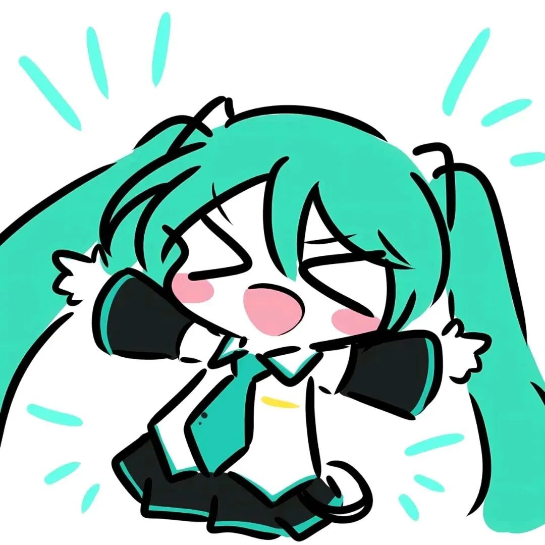 初音未来可爱卡通头像
