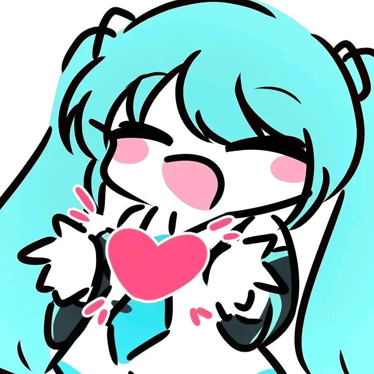 初音未来可爱卡通头像