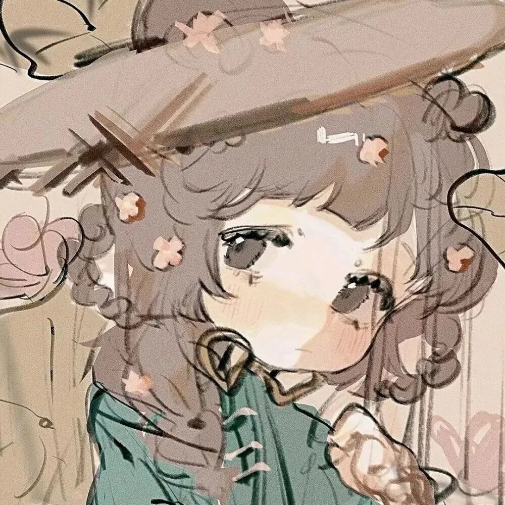 呆萌动漫头像女