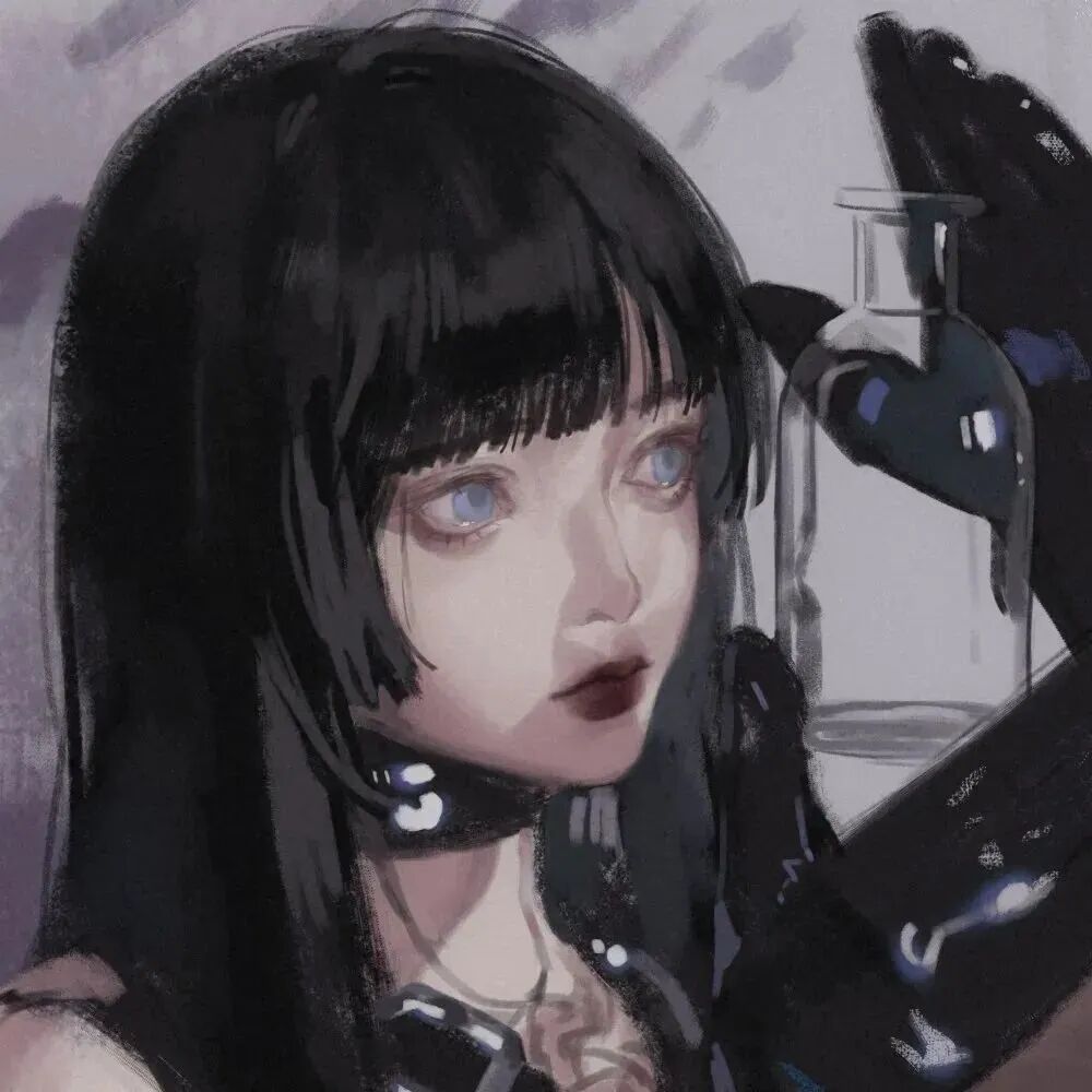 高冷动漫头像女