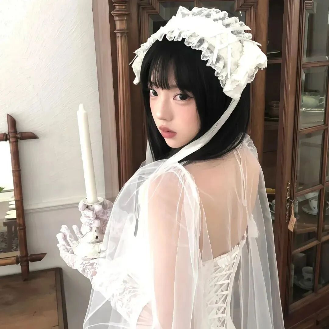 婚纱温柔女生头像