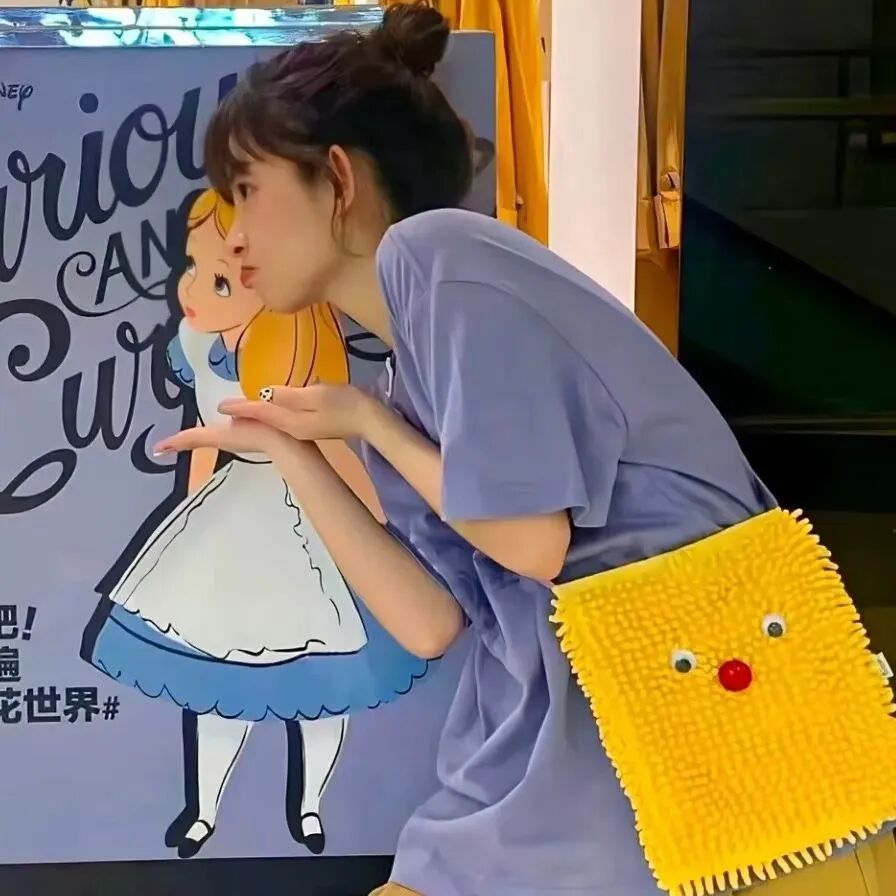 迪士尼公主甜妹侧脸女生头像