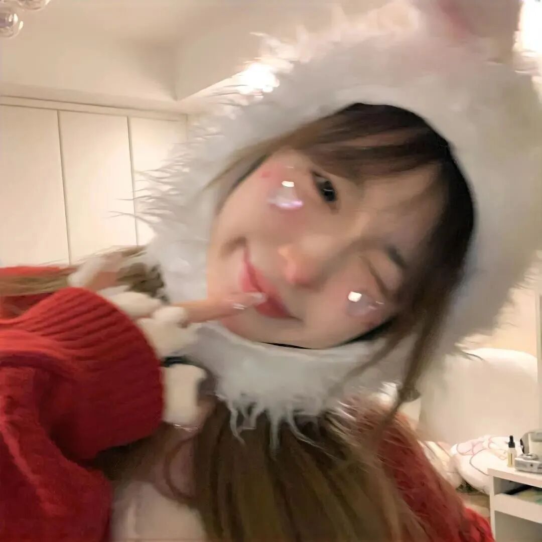 新年甜妹女生头像