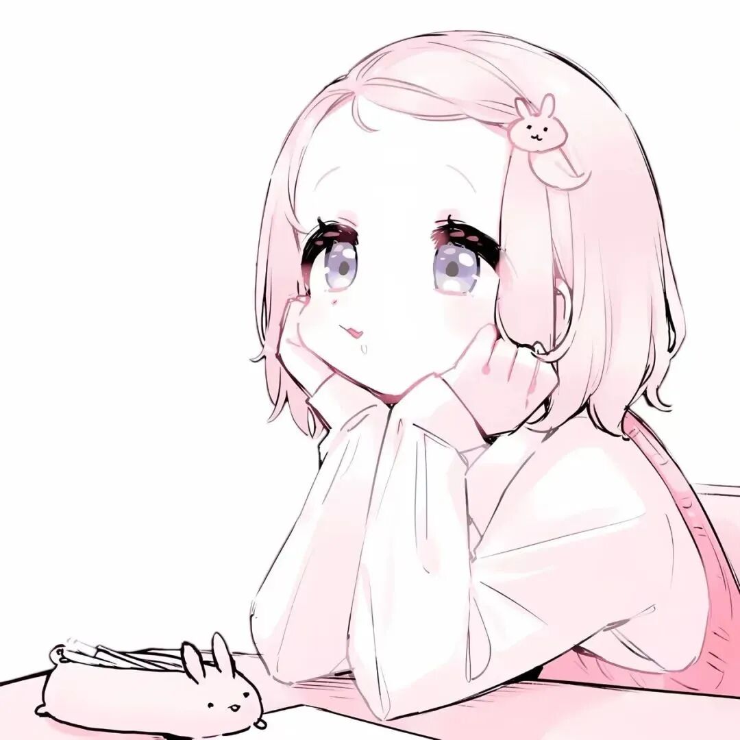 呆萌动漫头像女