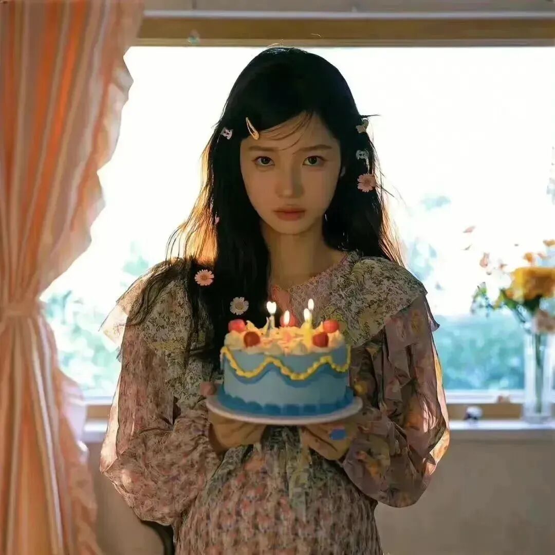 氛围感生日快乐女生头像