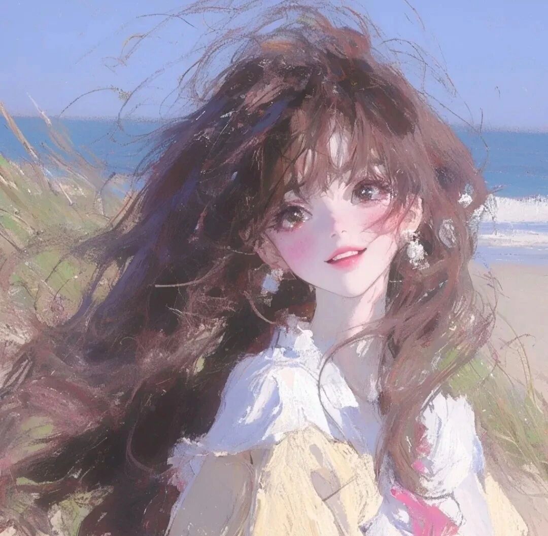 ziyoudaneuganduiyou自由感六人闺蜜头像插画闺蜜头像