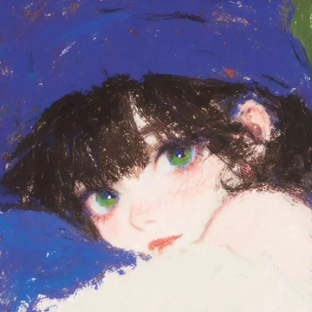 温柔插画动漫头像女