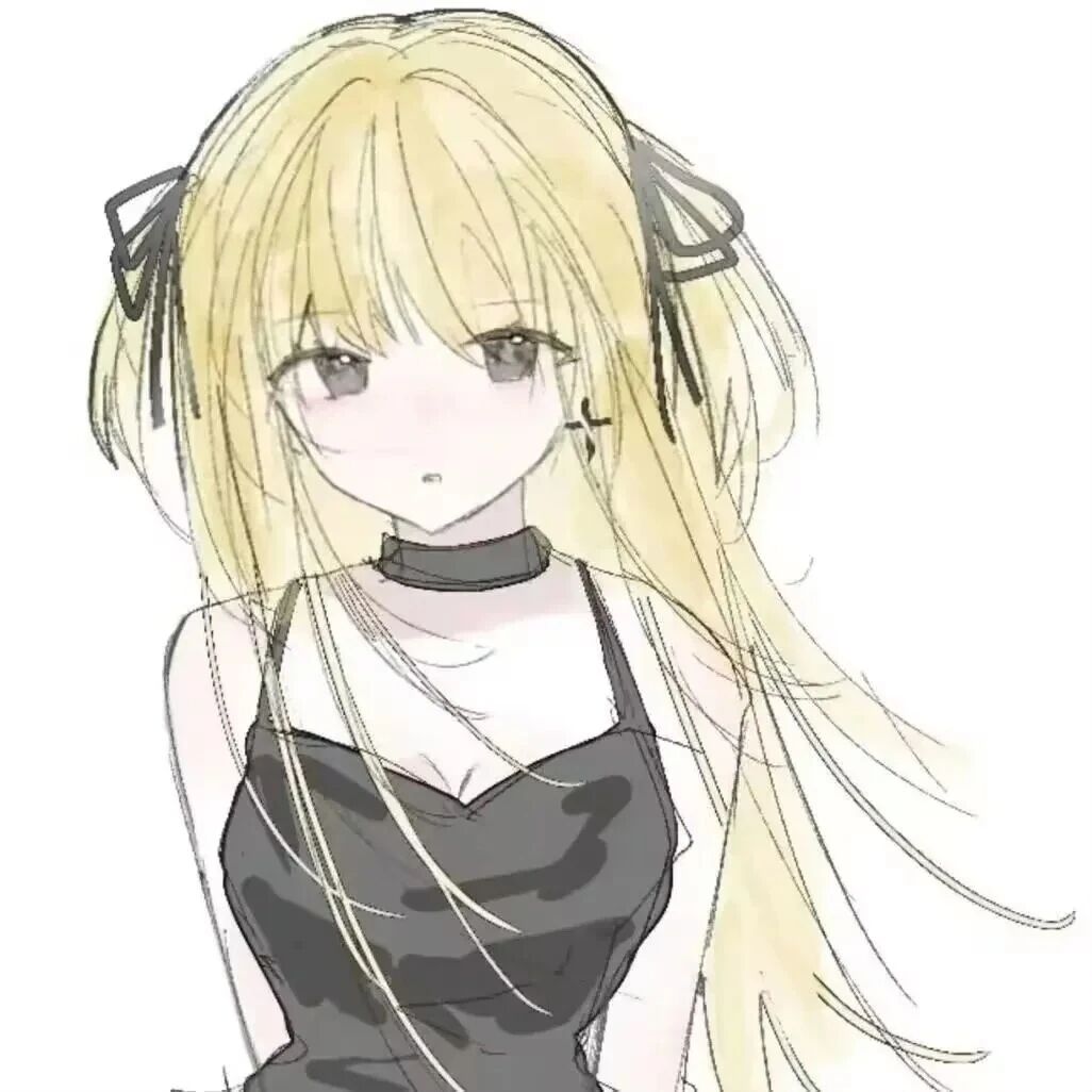 古早感动漫头像女